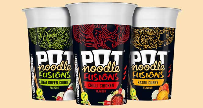Pot Noodle Fusions range