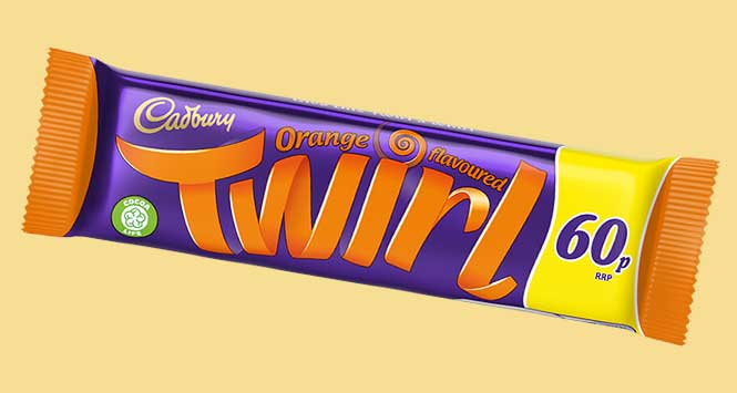 Cadbury Orange Twirl PMP