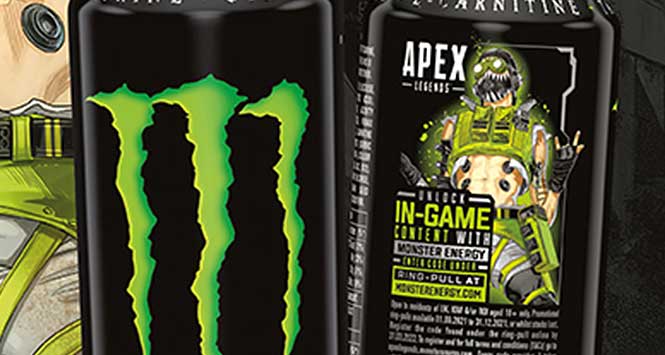 Monster Energy Apex Legends cans