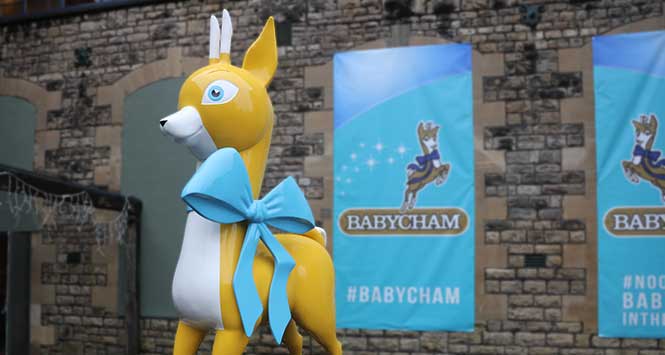 Babycham statue