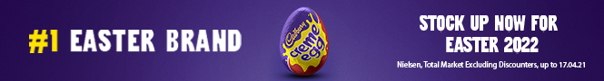 Cadbury Creme Egg December 21-January 22 section banner