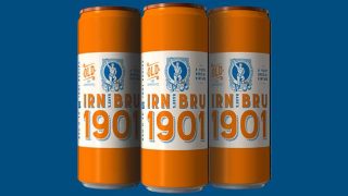 Irn Bru 1901 sleek cans