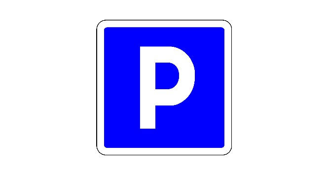 A parking sign