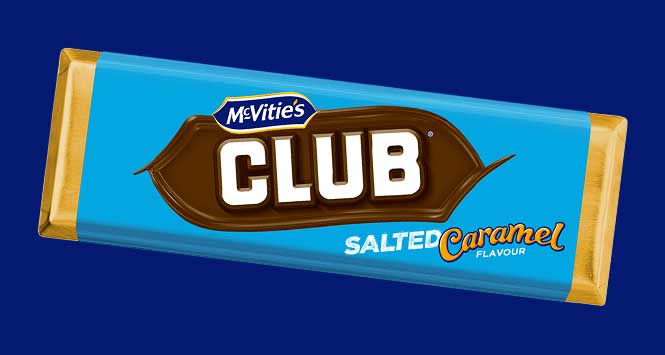 McVitie's Club Salted Caramel