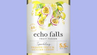 Echo Falls Passion Fruit and Sicilian Lemon Sparking Fruit Fusion