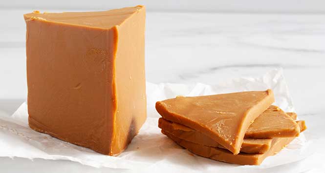 Norwegian brown caramel cheese