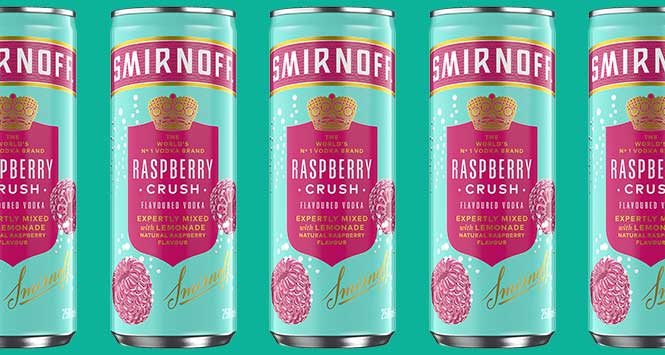 Smirnoff Raspberry Crush and Lemonade