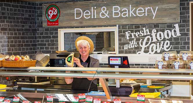 Spar Dalbeattie deli and bakery counter