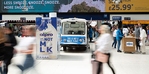 Alpro Milk Float
