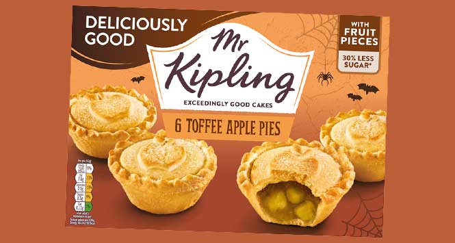Mr Kipling Deliciously Good Toffee Apple Pies