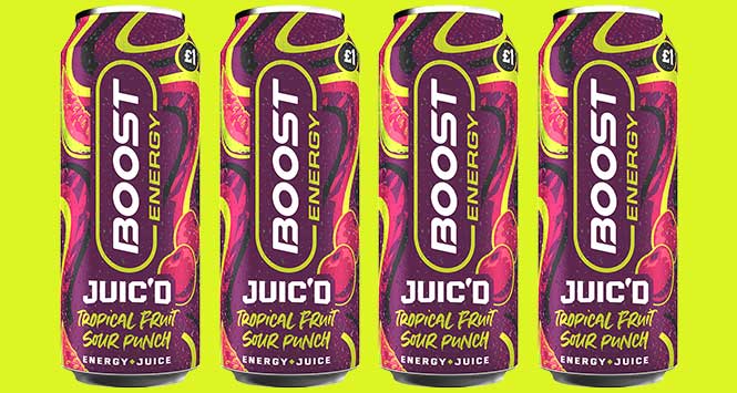 Boost Juic'd Tropical Fruit Sour Punch