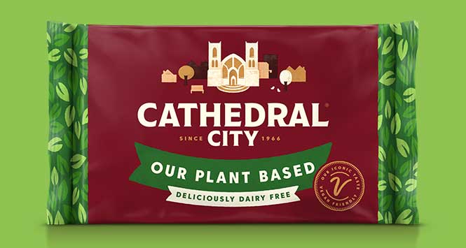 Cathedral City Plant-Based block