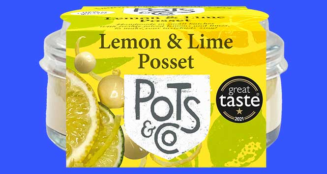 Pots & Co. lemon & lime posset