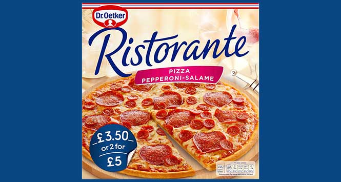 Dr Oetker Ristorante frozen pizza