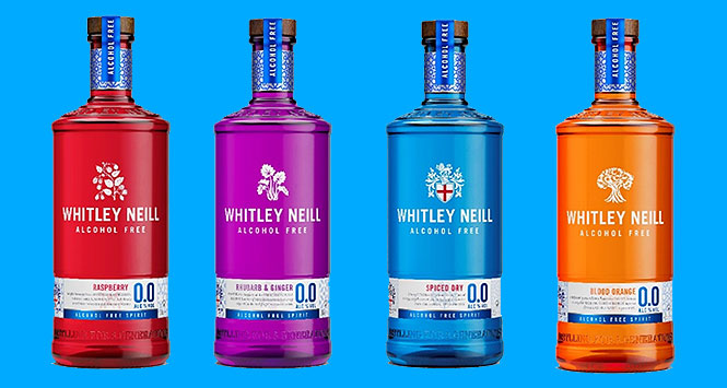 Whitley Neill no alcohol gins