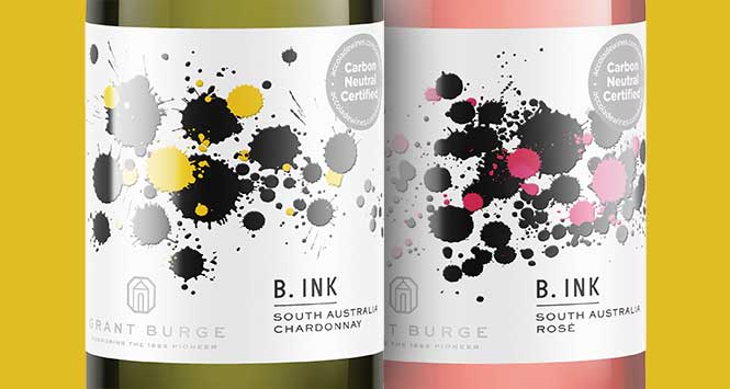 B. INK Chardonnay and Rosé wines