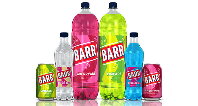 Barr Family Range of soft drinks