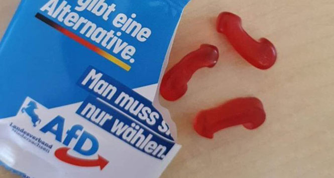 Penis-shaped sweets