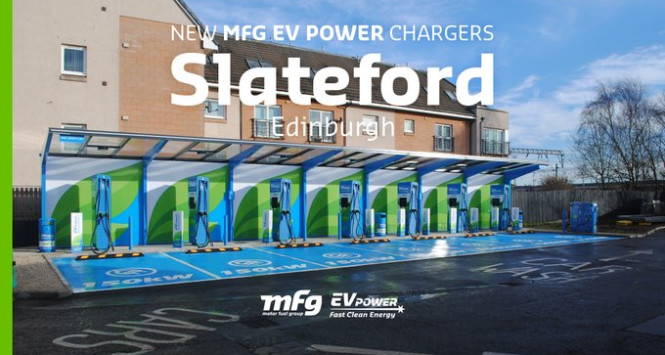 MFG launches EV power chargers in Edinburgh Scottish Local Retailer