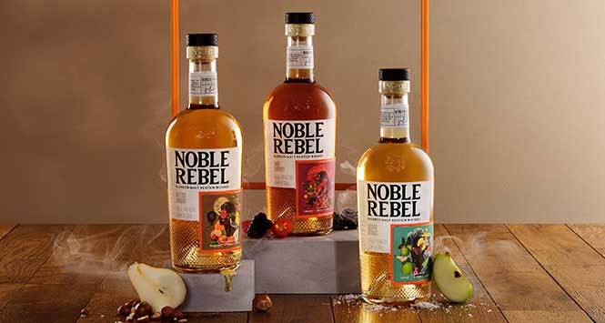 Noble Rebel whiskies