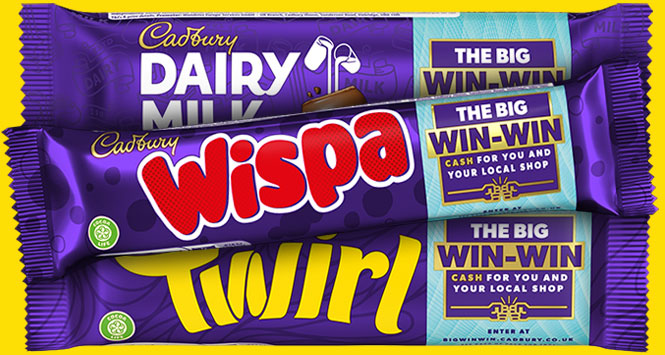 Cadbury chocolate bars