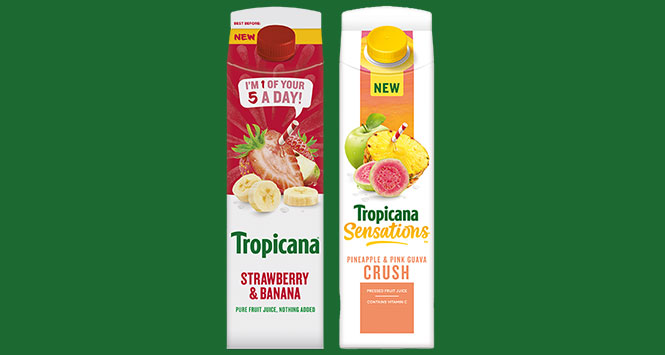 Tropicana fruit juices