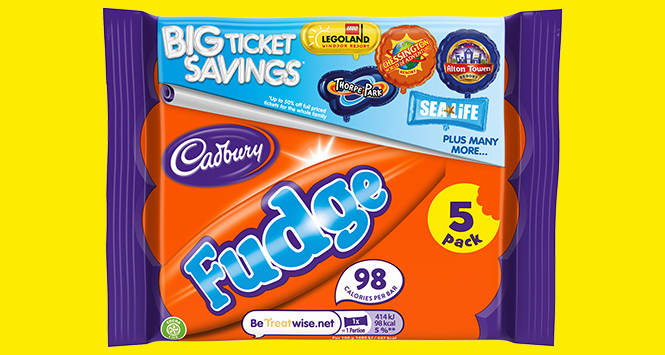 Cadbury promo offers up to half price Merlin tickets Scottish Local Retailer