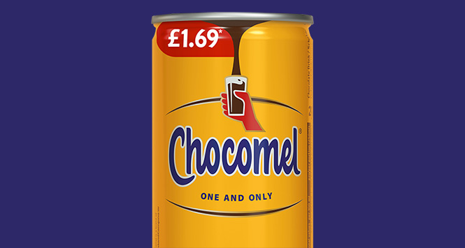 Chocomel price-marked pack