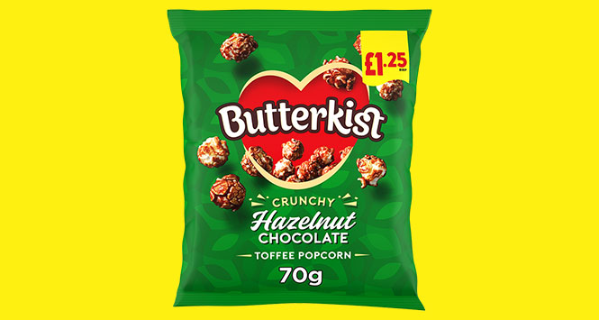 Butterkist Crunchy Hazelnut Chocolate