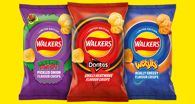 Walkers limited-edition flavours