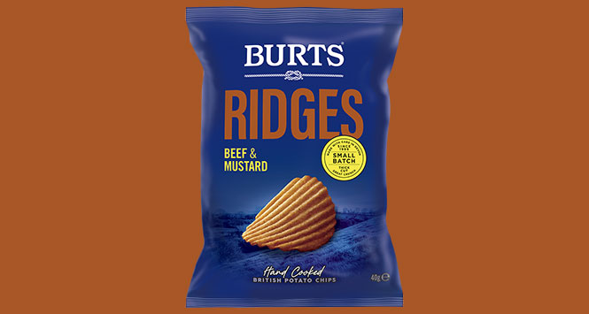 Burts Beef & Mustard Ridges