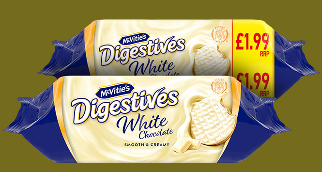 McVitie's White Chocolate Digestives