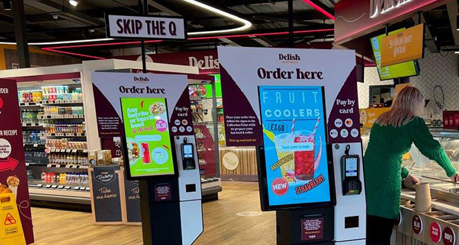 Spar Mullusk's self-ordering kiosks