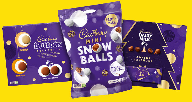 Cadbury Christmas products