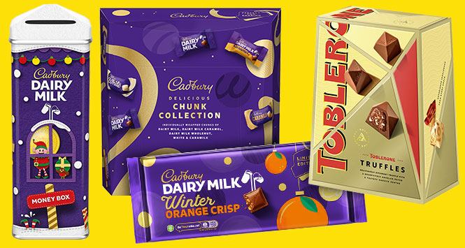 Cadbury Christmas products