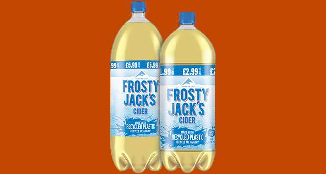 Frosty Jack's price-marked packs