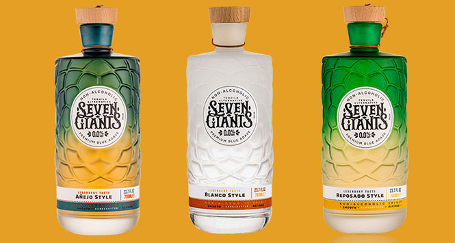Seven Giants tequila alternative range