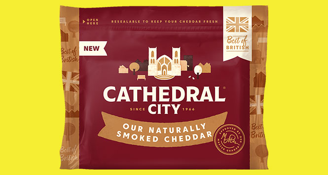 Cathedral City Our Naturally Smoked Cheddar
