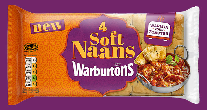 Warburtons Soft Naans