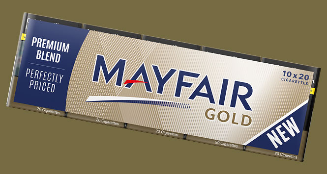Mayfair Gold cigarettes