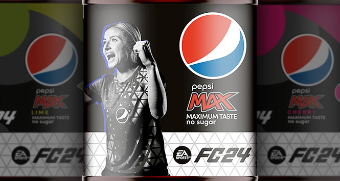 Pepsi Max EA Sports FC bottles
