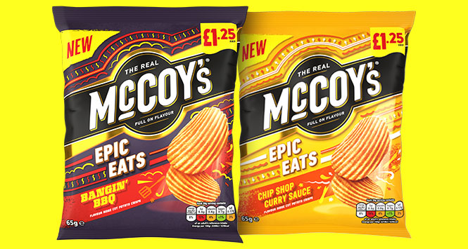 McCoy's Epic Eats crisps