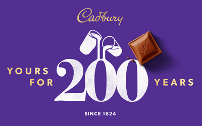Cadbury: yours for 200 years