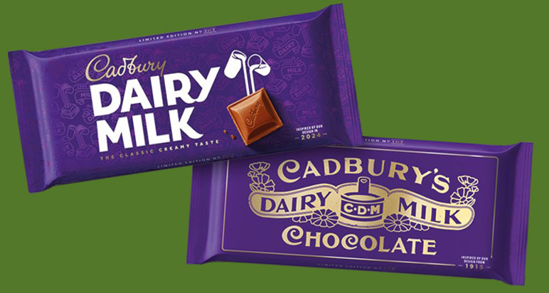 Cadbury Dairy Milk bars