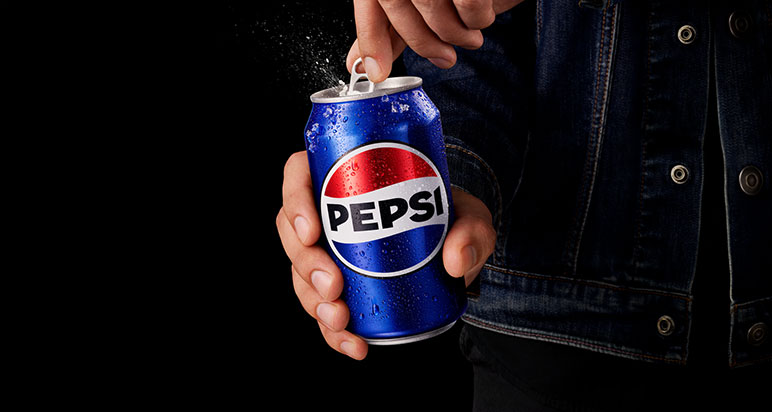 New look Pepsi