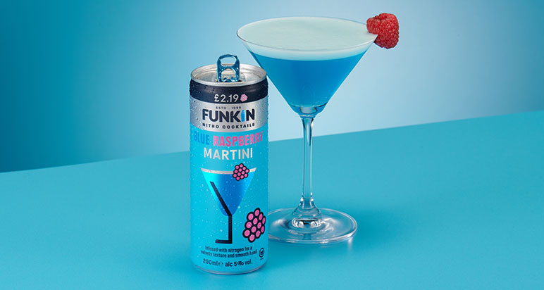 Funkin Blue Raspberry Martini